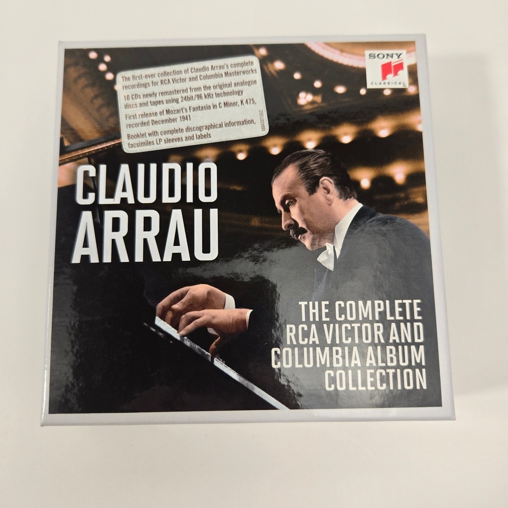 Claudio Arrau Complete RCA Victor Columbia Album Collection 12 CD Sony EX/NM